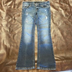 Twenty one black by rue 21 size 7/8R blue jeans